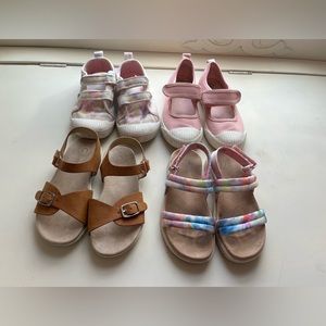 Cat and Jack toddler shoe lot 9 toddler